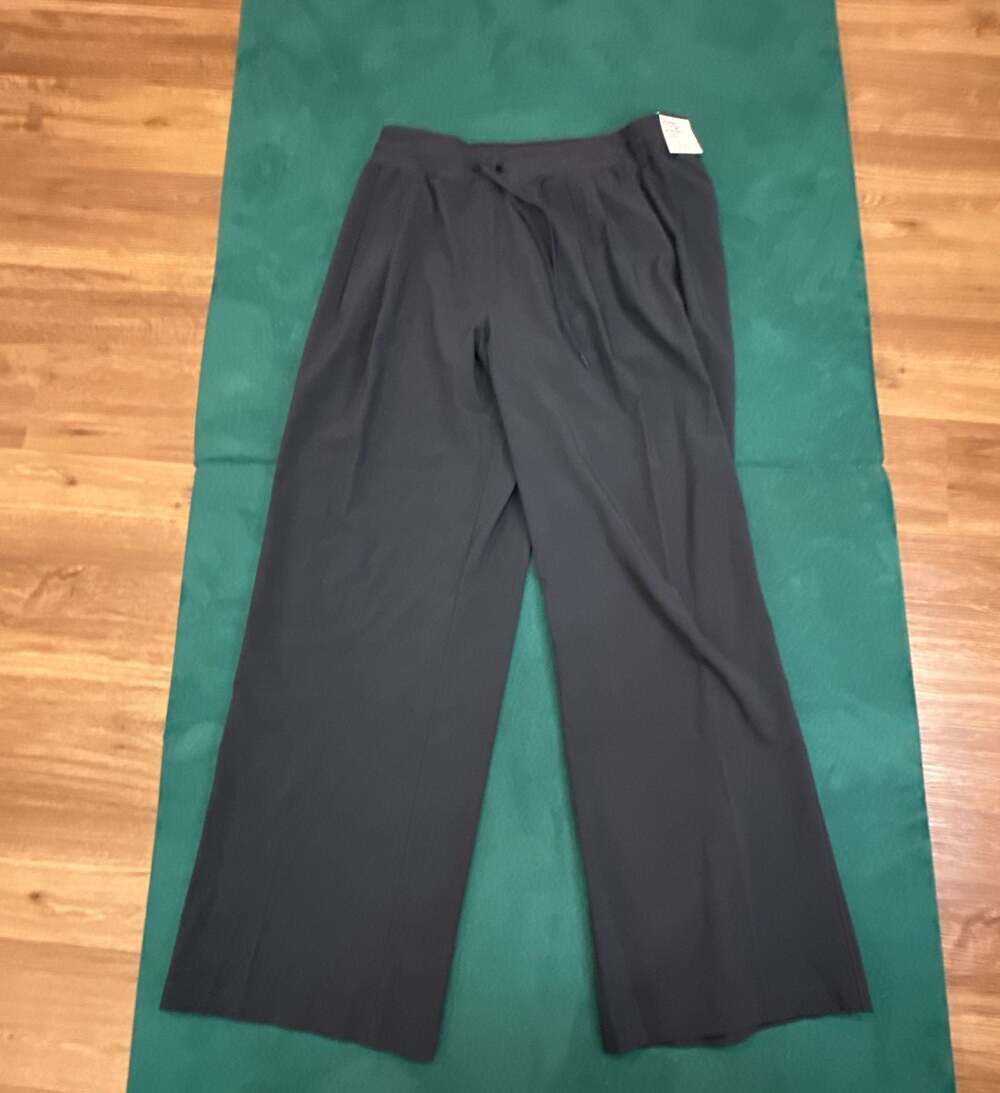 CALIA Journey Collection Mid-Rise Full Length Wide Leg Pants